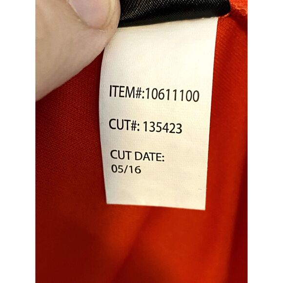 Torrid Size 10 Dress Crochet Lace Eyelet Bodice Gauze Skirt Sleeveless Zip Red - Picture 10 of 10